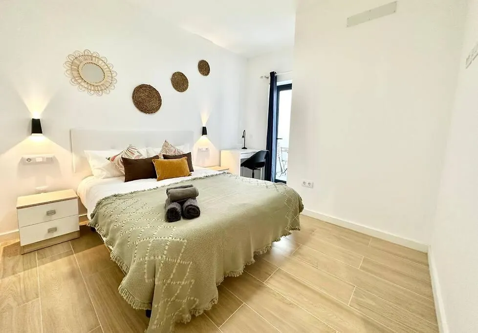 La Gofio En El Centro De Corralejo, Dos Habitaciones, Dos Banos, Terraza Privada Y Wi-Fi Spanje